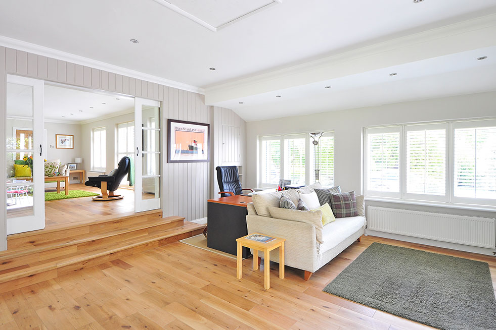 interior view of a room