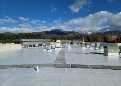 New roof system installed