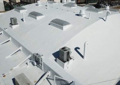 New roof system installed